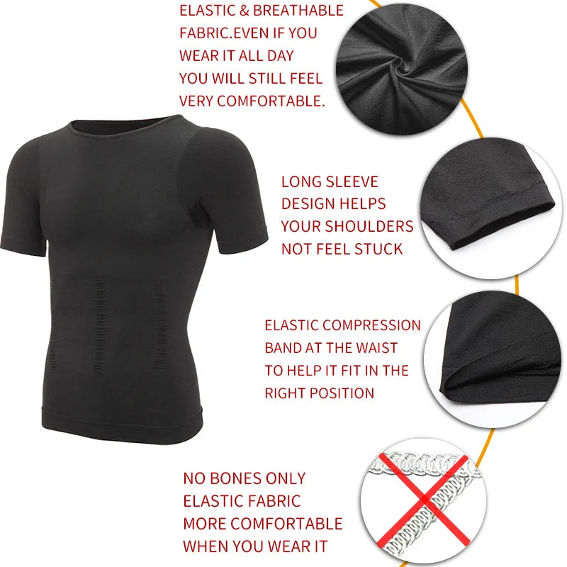 Men’s Slimming Body Shaper Vest.