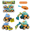 Engineering Vehicle Toy Set - Removable Screw Assembly Puzzle Toys - Christmas, Halloween, Birthday Gifts